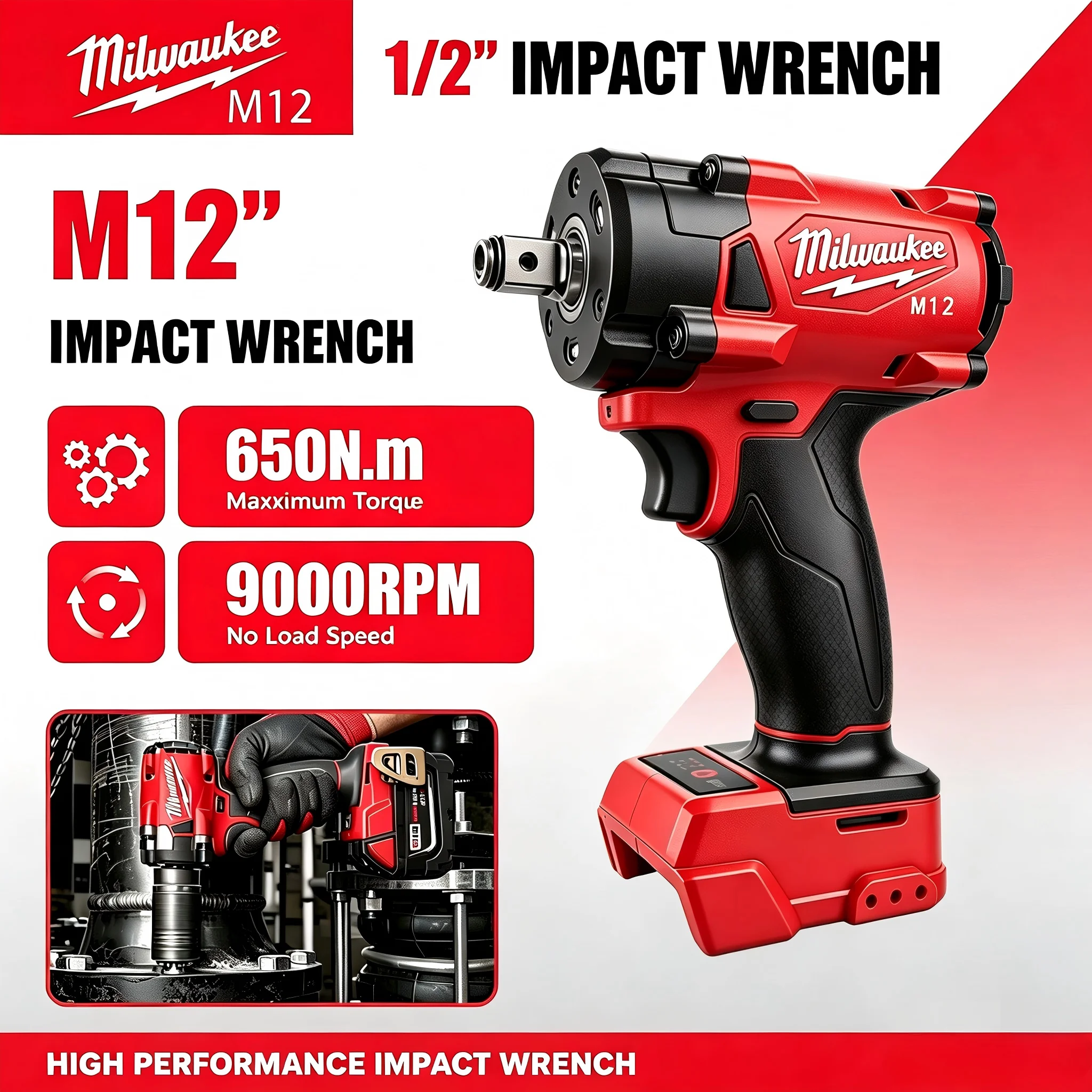 Milwaukee M12 1/2' M18 FUEL Av - Milwaukee Drill M18 Fuel recensione e prezzo