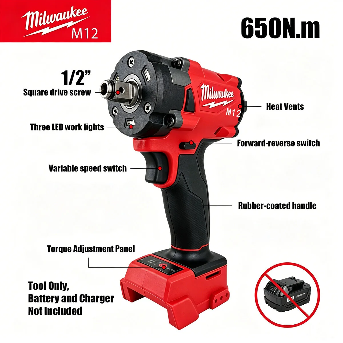 Milwaukee M12 1/2' M18 FUEL Av - Milwaukee Drill M18 Fuel recensione e prezzo