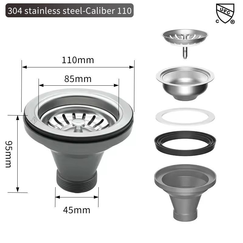 Filtro per lavello Scolapiatti - Overflow Pipe Clip recensione e prezzo