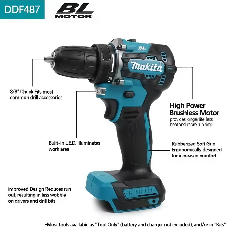 Makita DDF487 Trapano Avvitato - Makita Drill Ddf484 recensione e prezzo